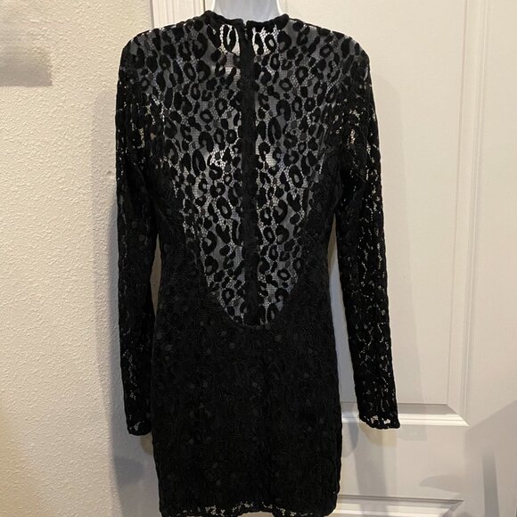 MICHAEL COSTELLO X REVOLVED MESH DRESS NWT MED - Picture 8 of 8